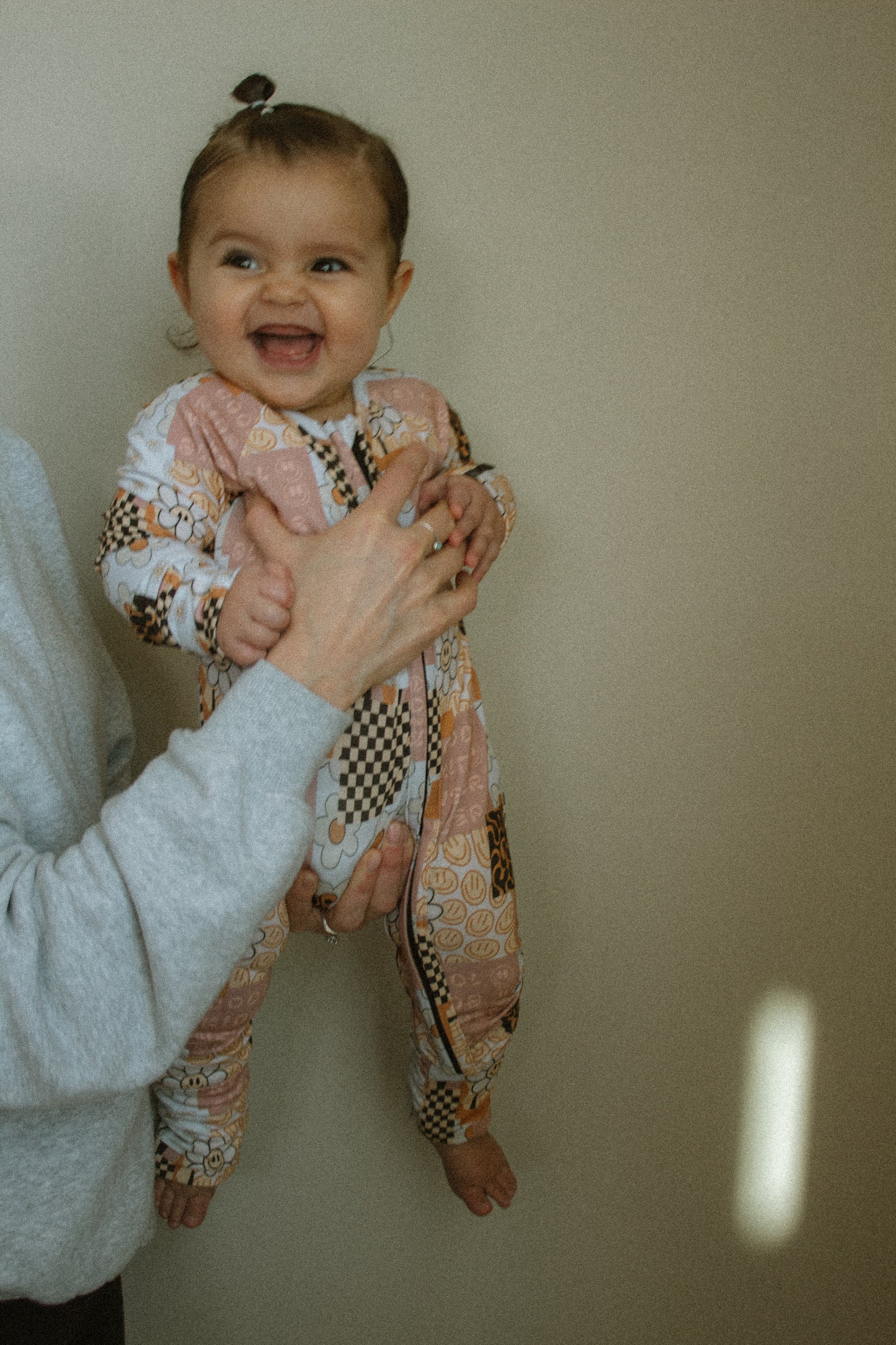 snooze patch party zip romper