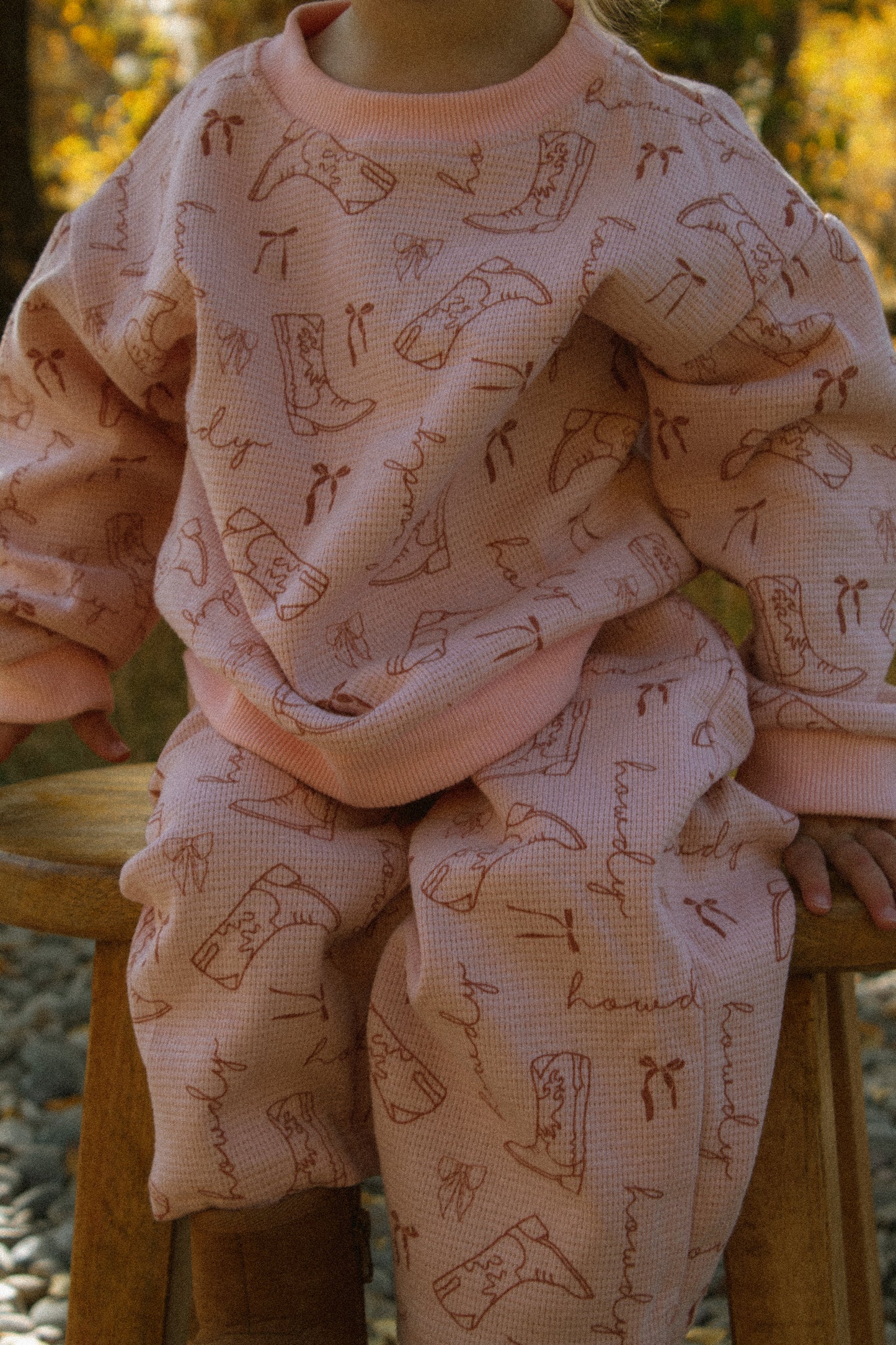 howdy cowgirl waffle set