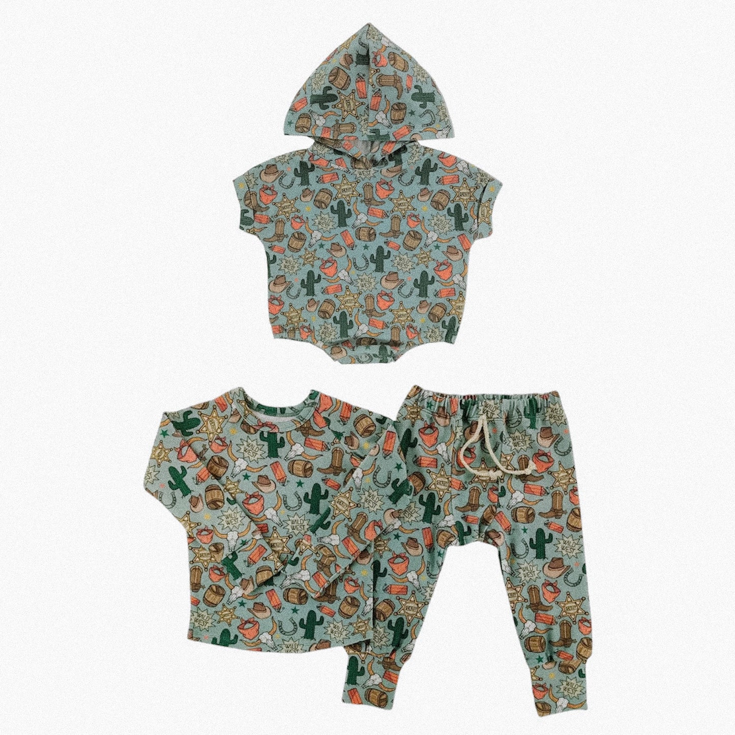 Little Wrangler Western Set / Romper