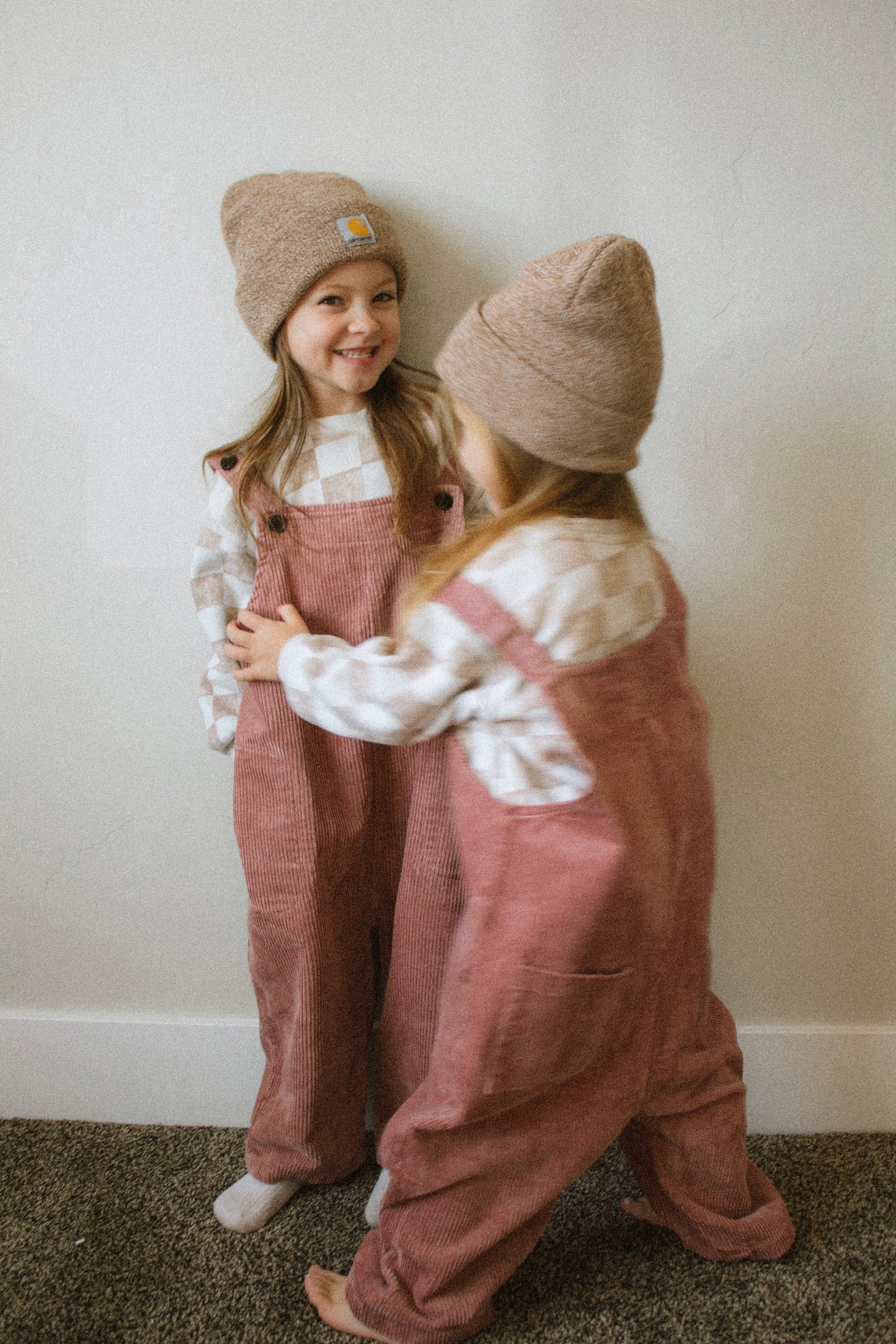 Porch Pink Overalls