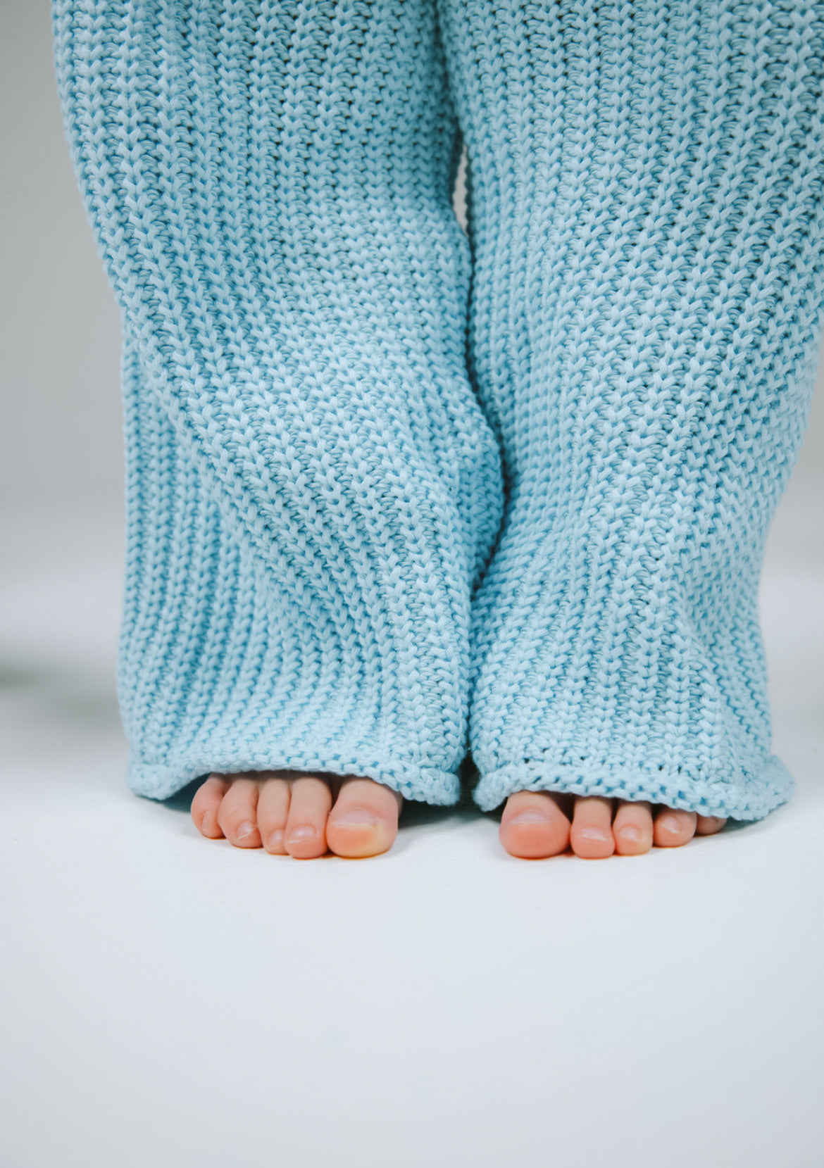 knitted blue haze sweater