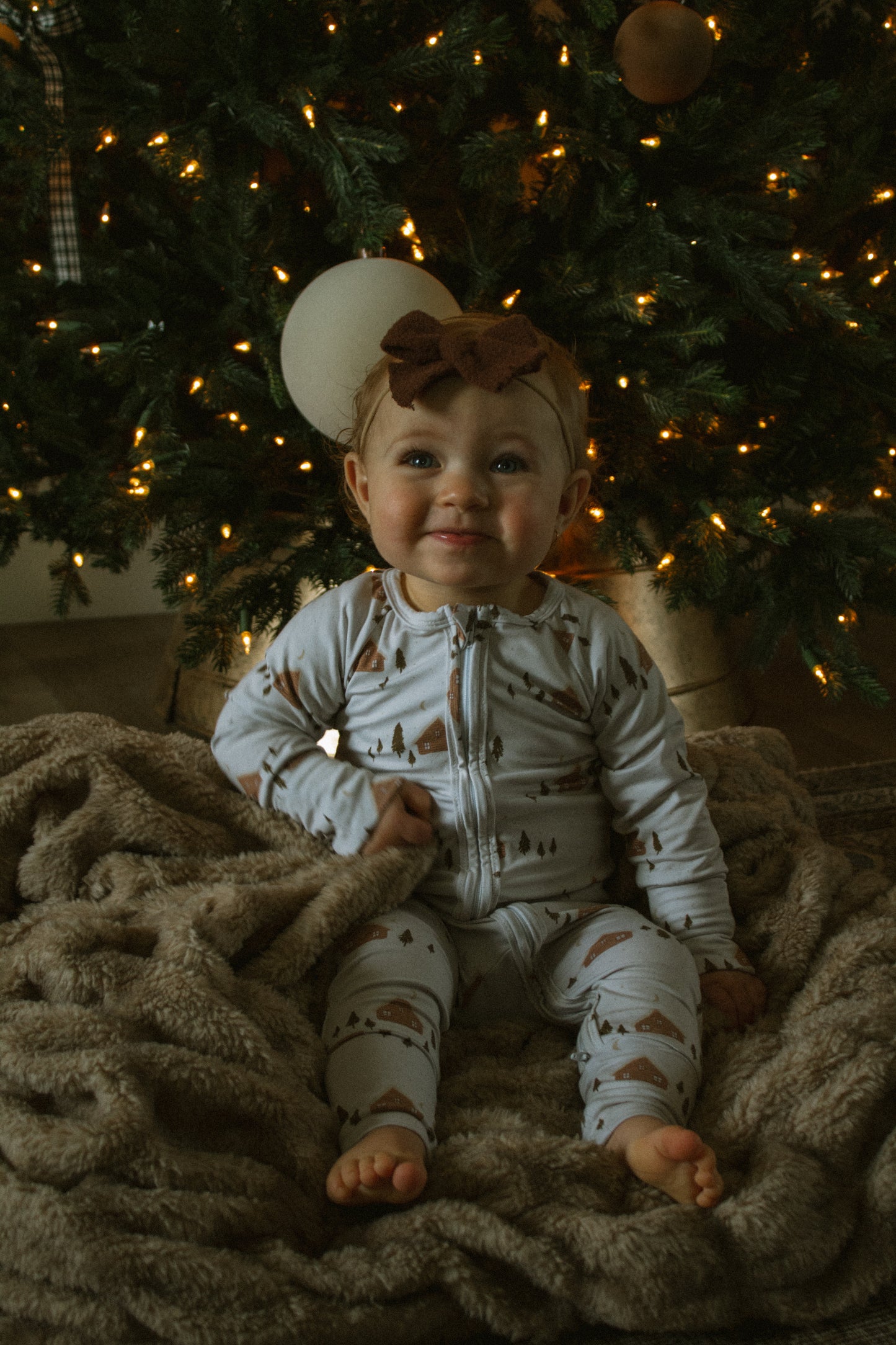 cozy cabin romper