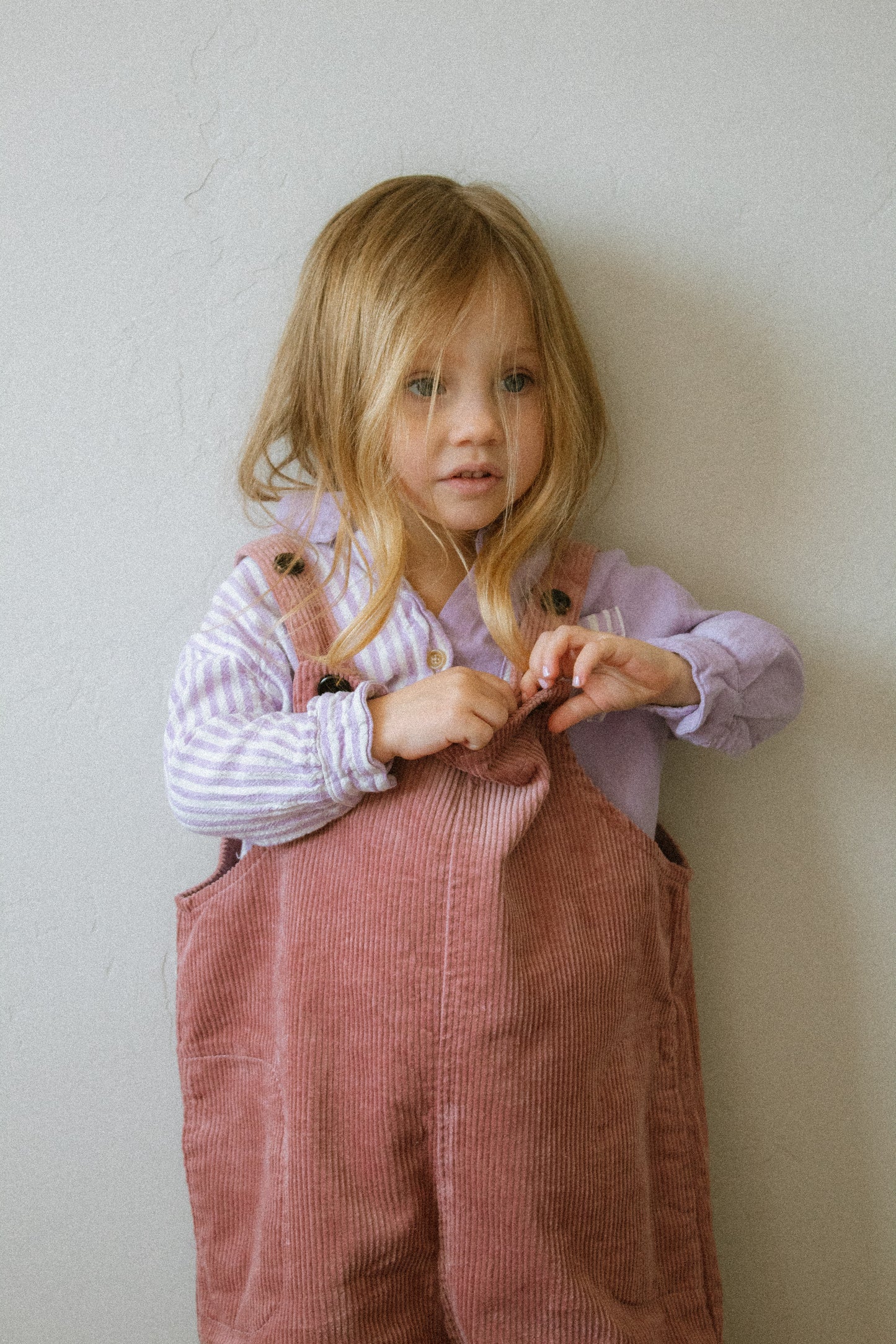 Porch Pink Overalls