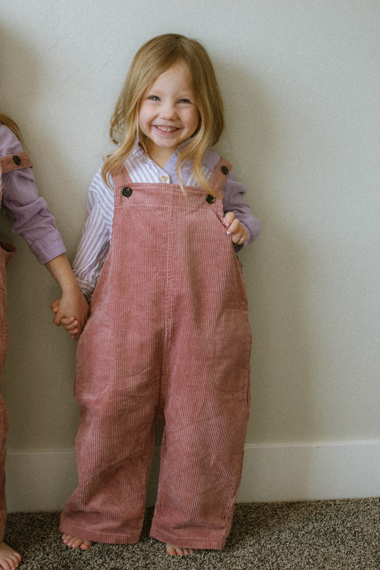 Porch Pink Overalls