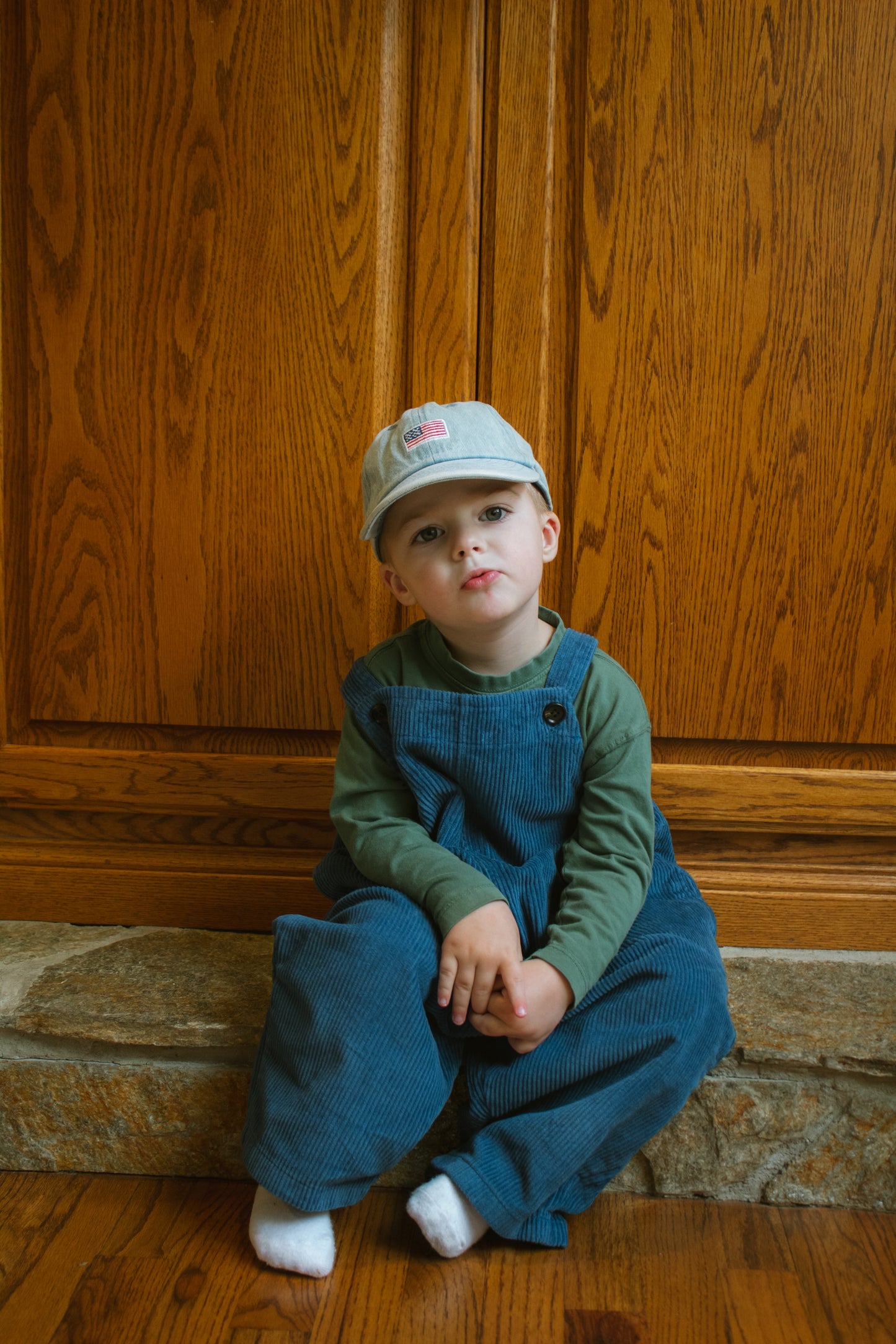 Backyard Blues Overalls