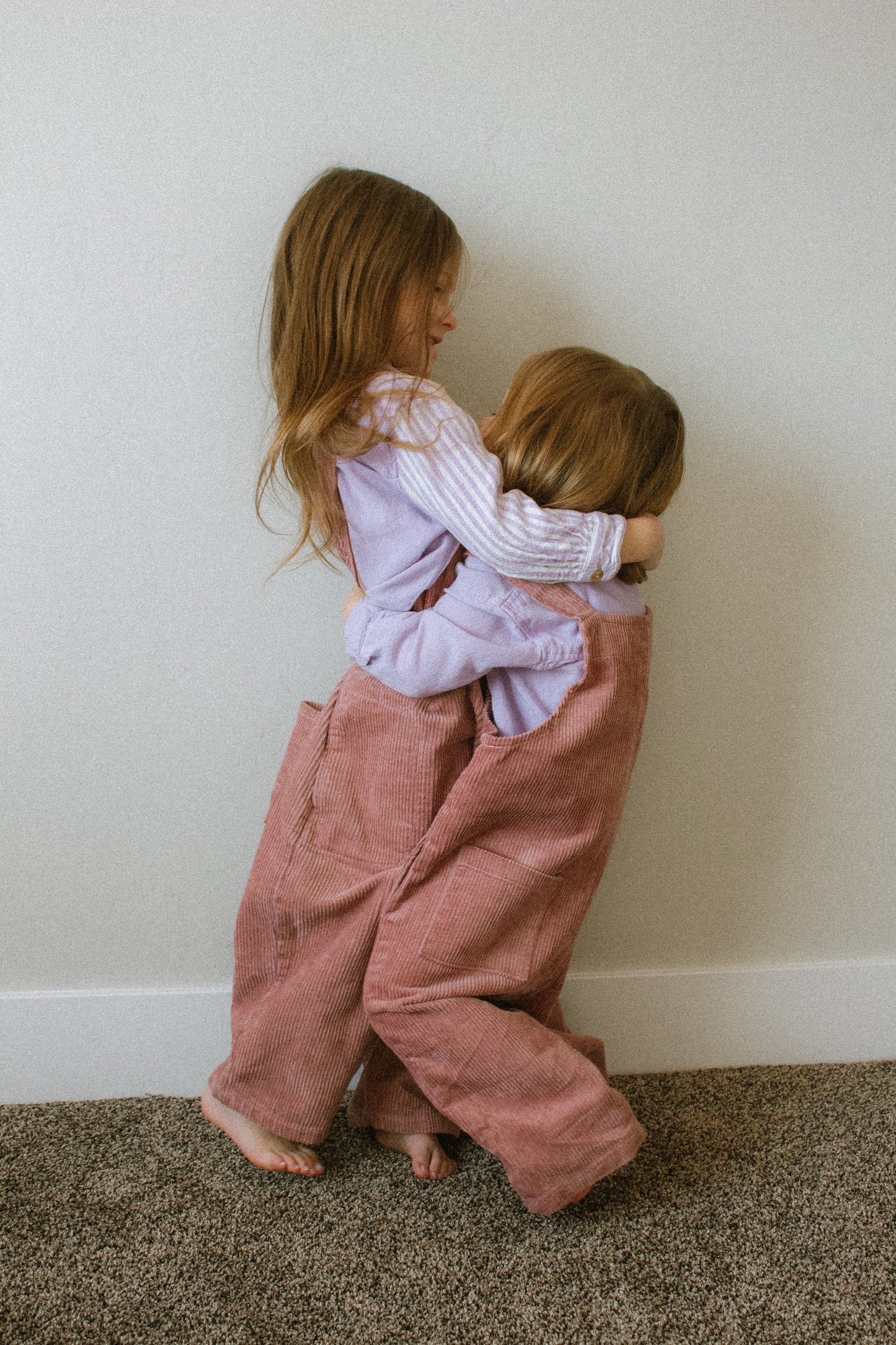 Porch Pink Overalls