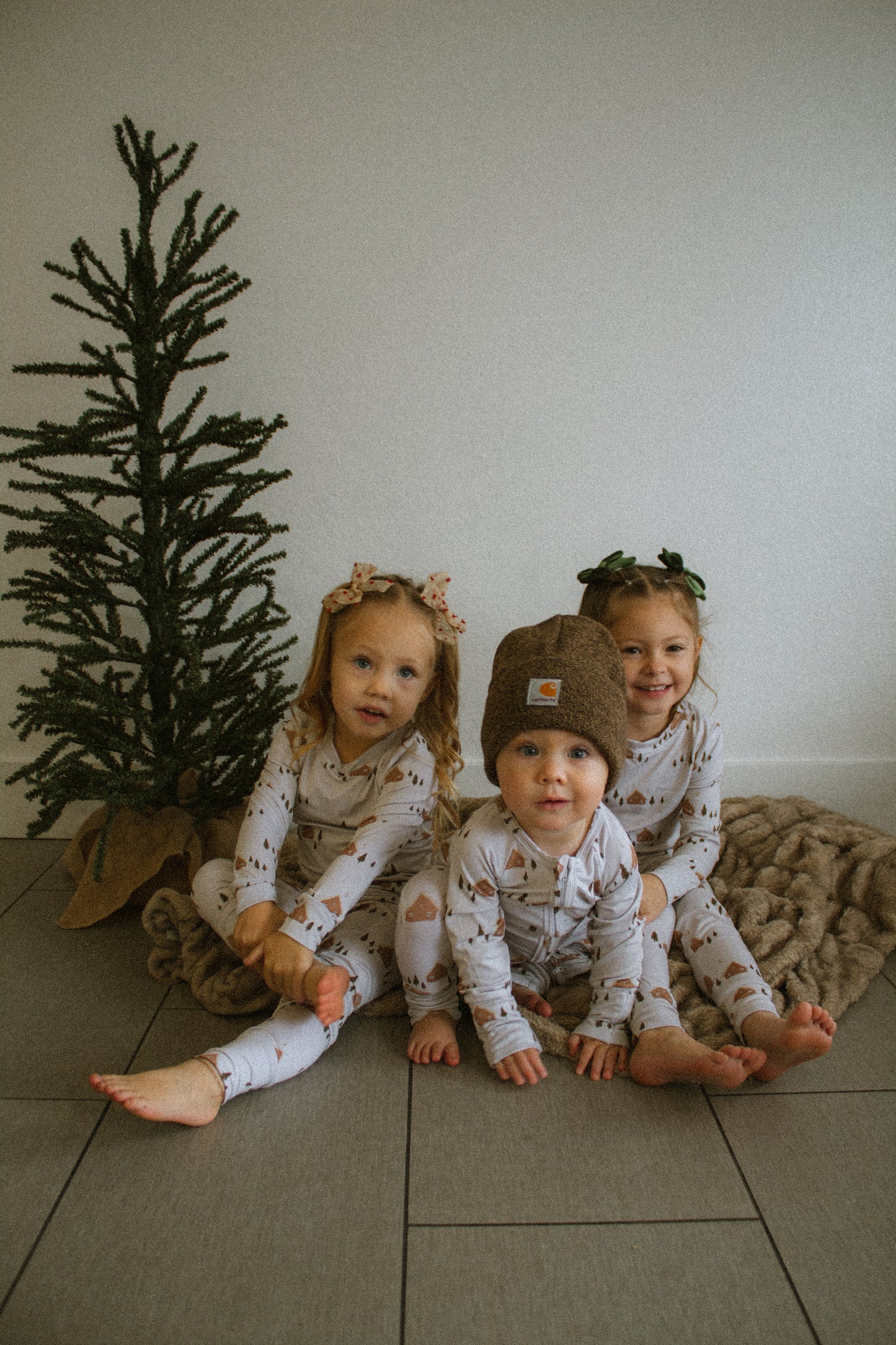 Kids Winter Cabin Bamboo Pajama