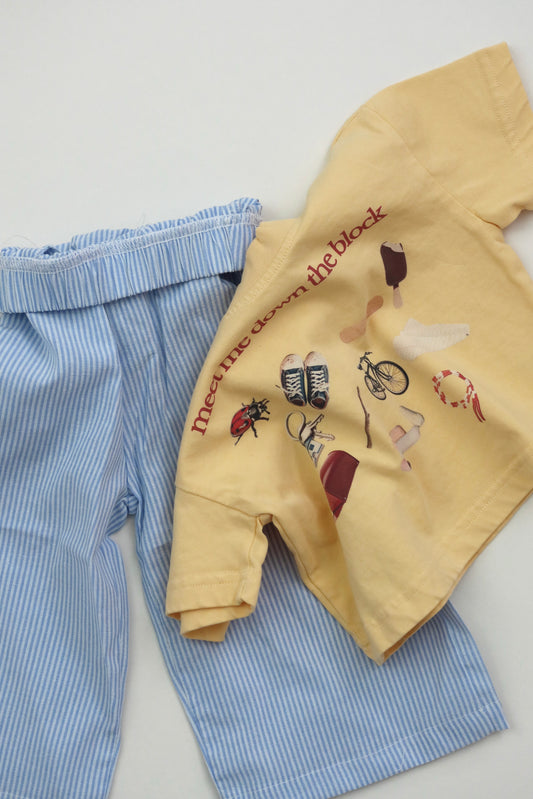 clothesline stripe pant