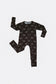 Midnight Dino Roar Bamboo Zip Romper