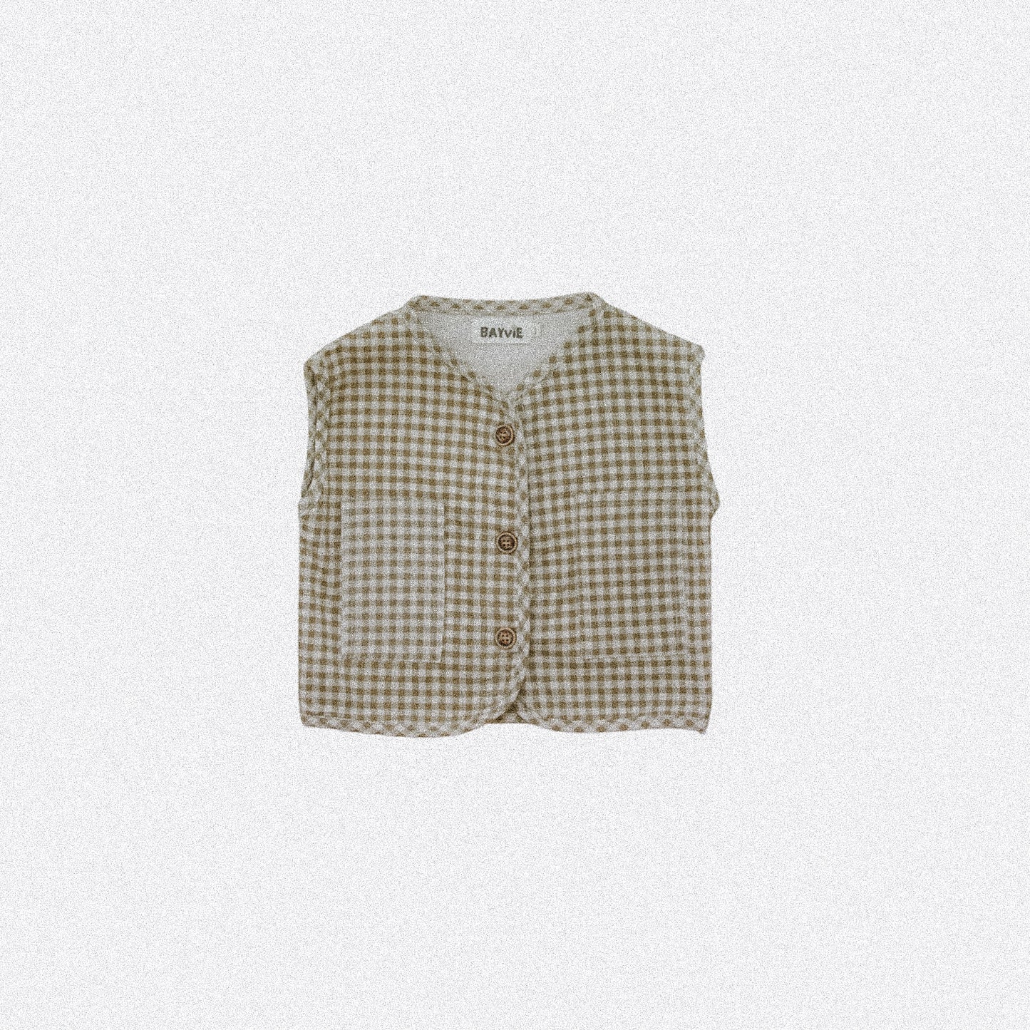 The Woodland Gingham Vest