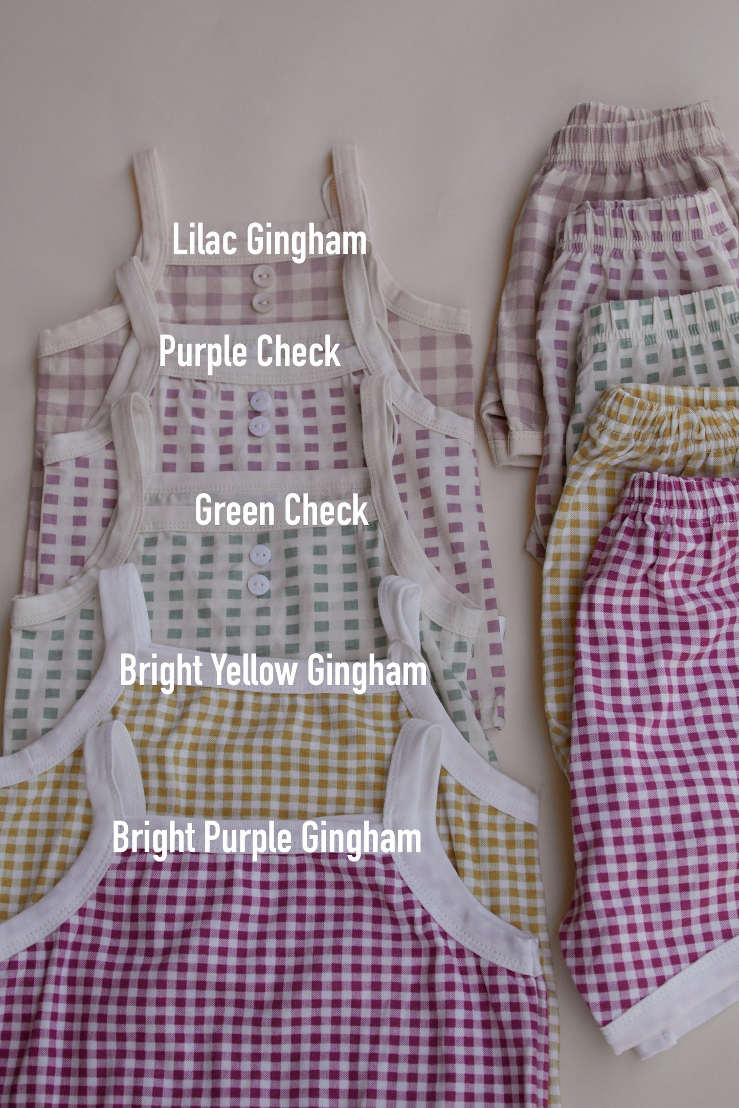 The Gingham Garden Collection Set