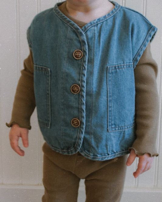 Denim Days Vest