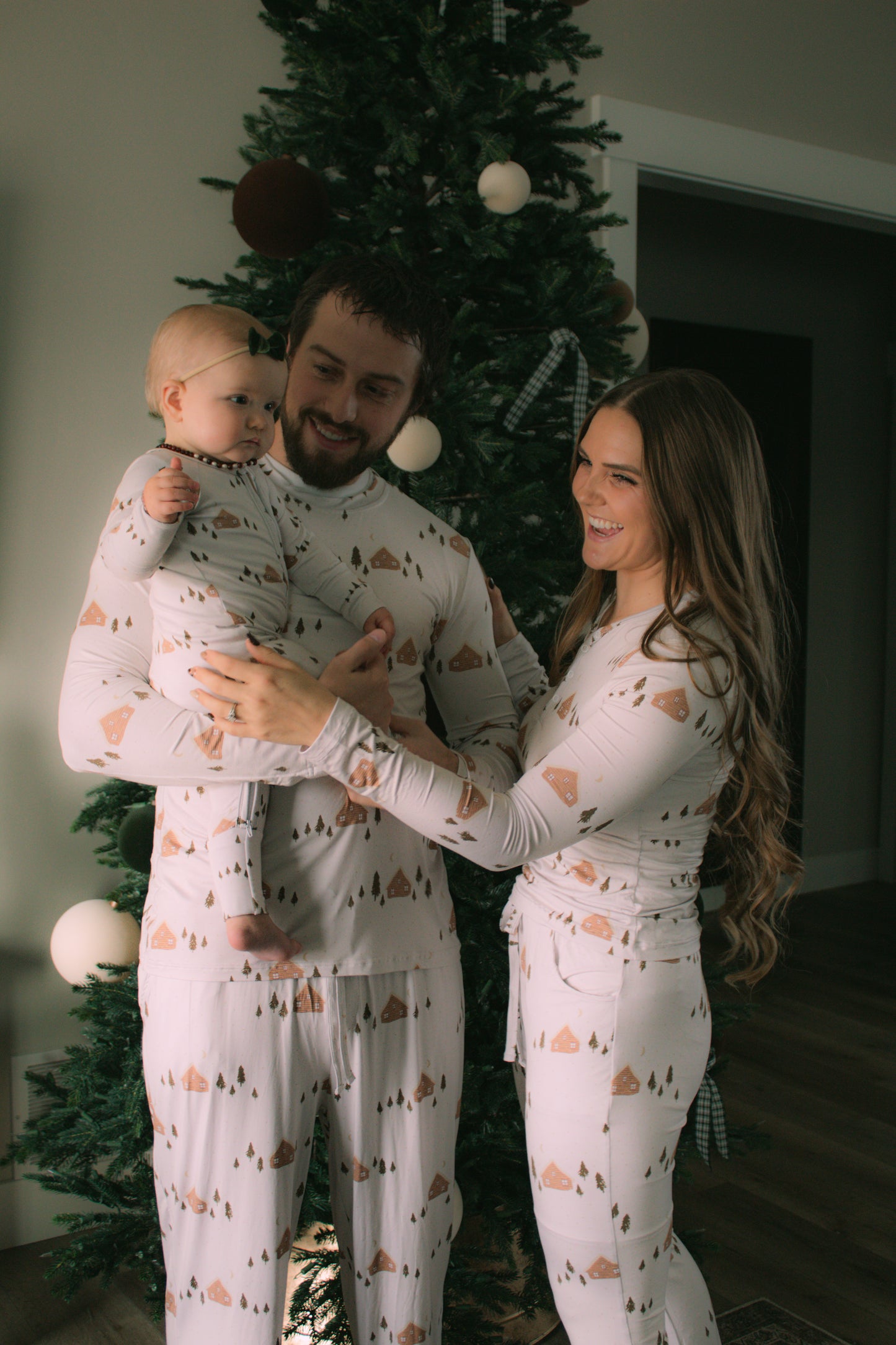 womens cozy cabin jammies
