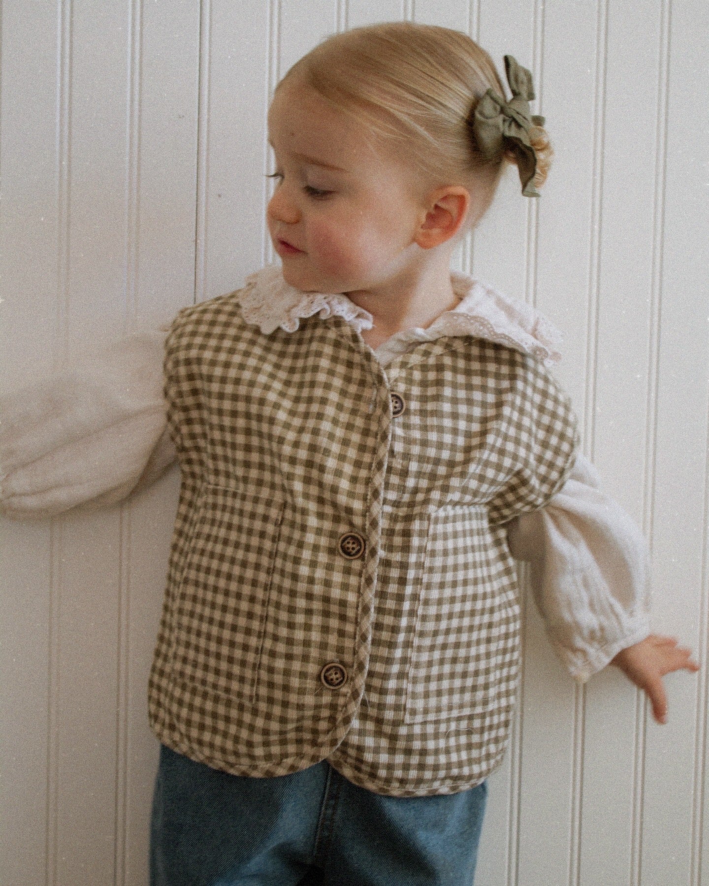 The Woodland Gingham Vest