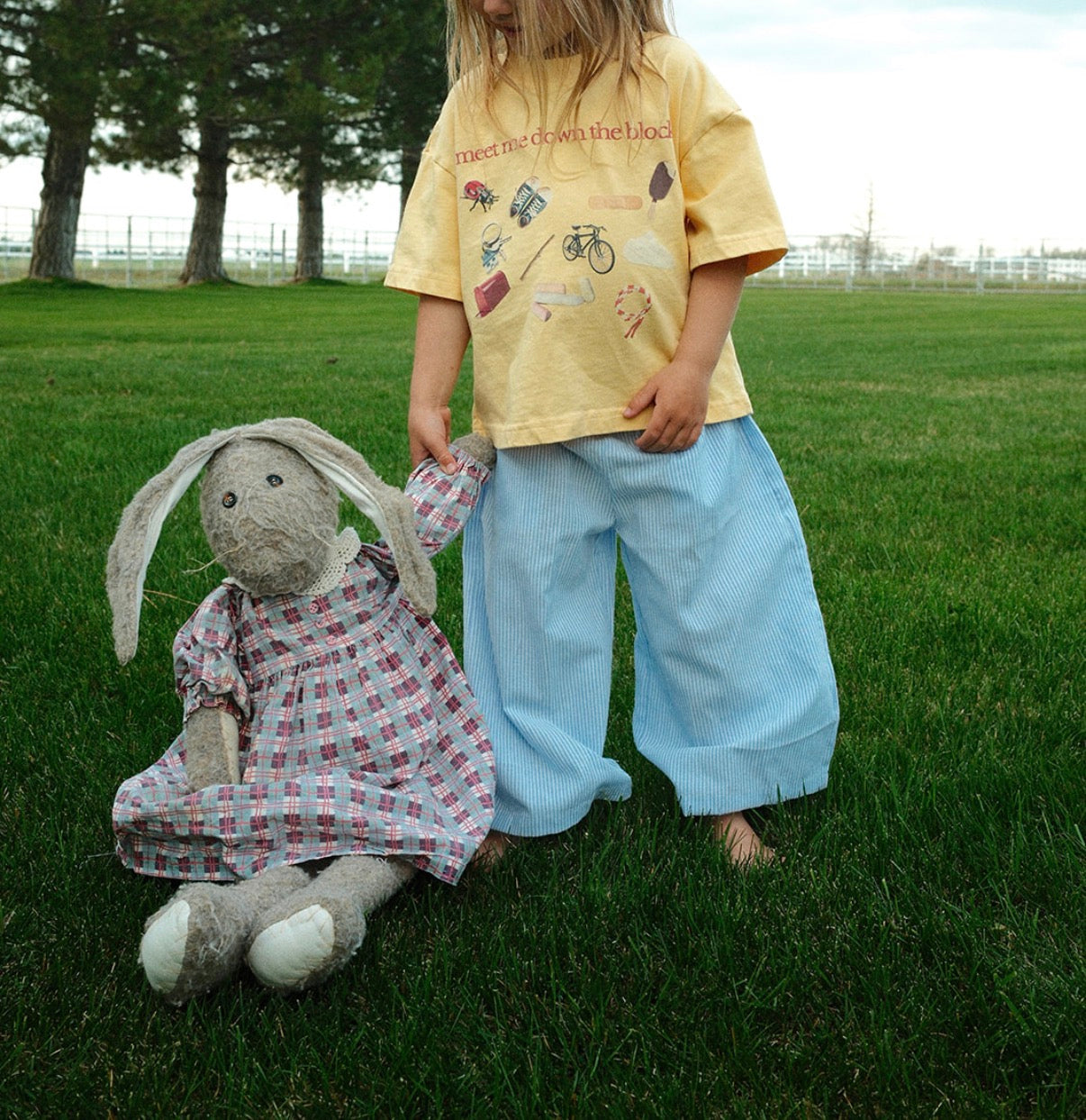 clothesline stripe pant