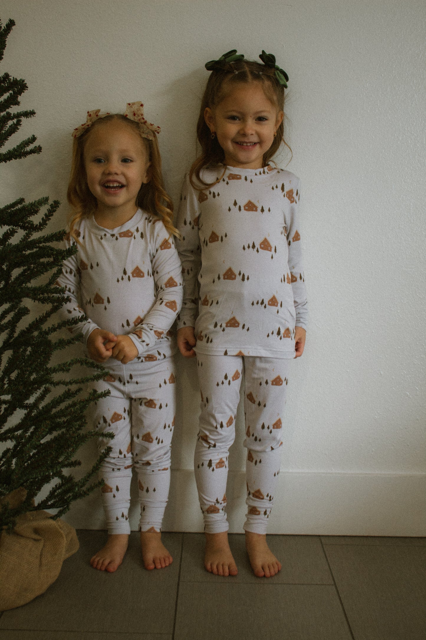 Kids Winter Cabin Bamboo Pajama